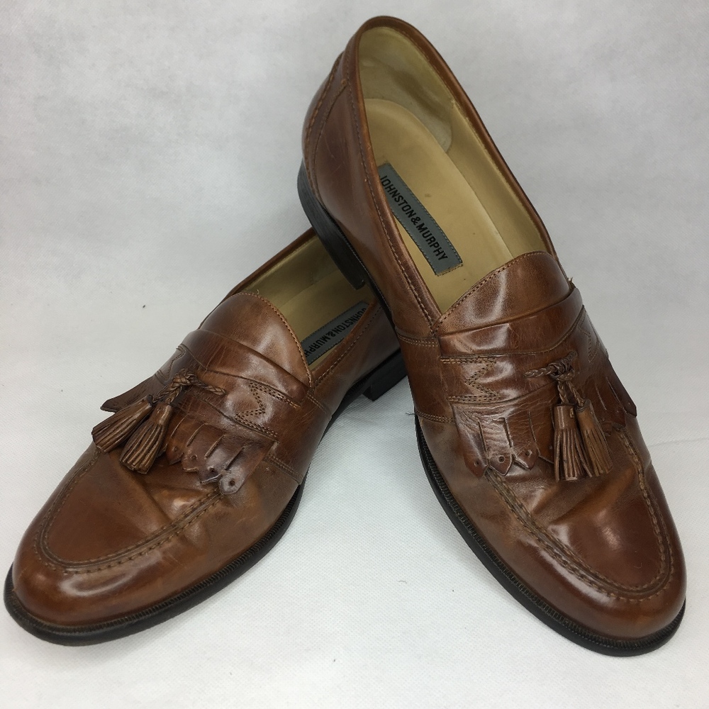 Johnston & Murphy Size 11 Tassel Loafers